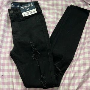 Hollister Highrise Crop Super Skinny